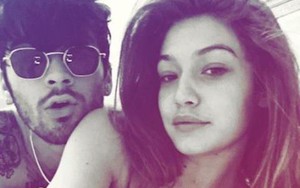 Gigi Hadid bất ngờ khoe ảnh mặt mộc, 'khỏa thân' bên Zayn Malik